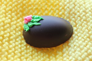 A truffle filled Easter Egg.